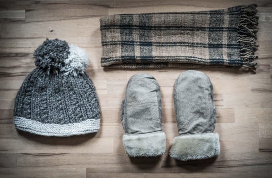 eco-tsapi moufles gants écharpe