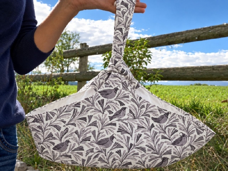 Sac à tarte en coton bio