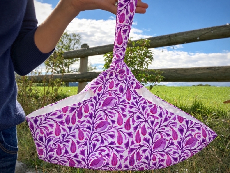 Sac à tarte en coton bio