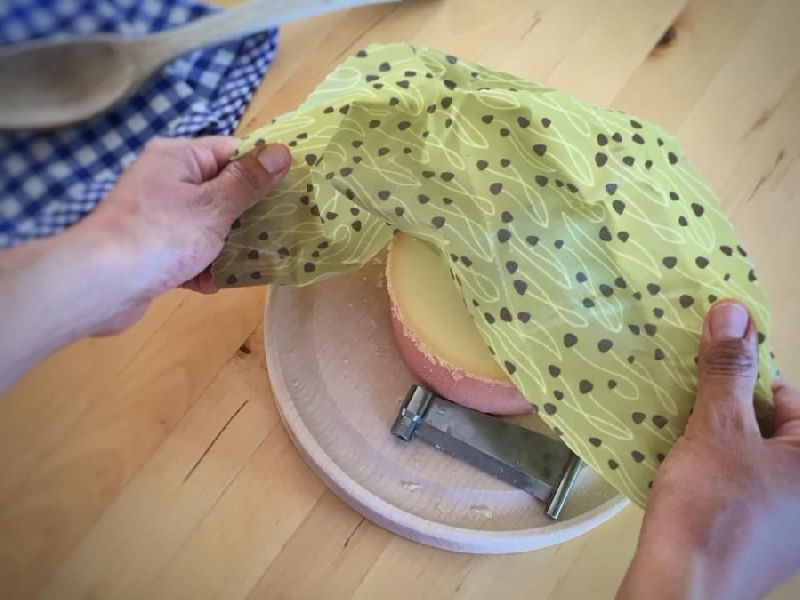 Bienenwachstuch X-LARGE rund ø 40 cm (1 Stück)